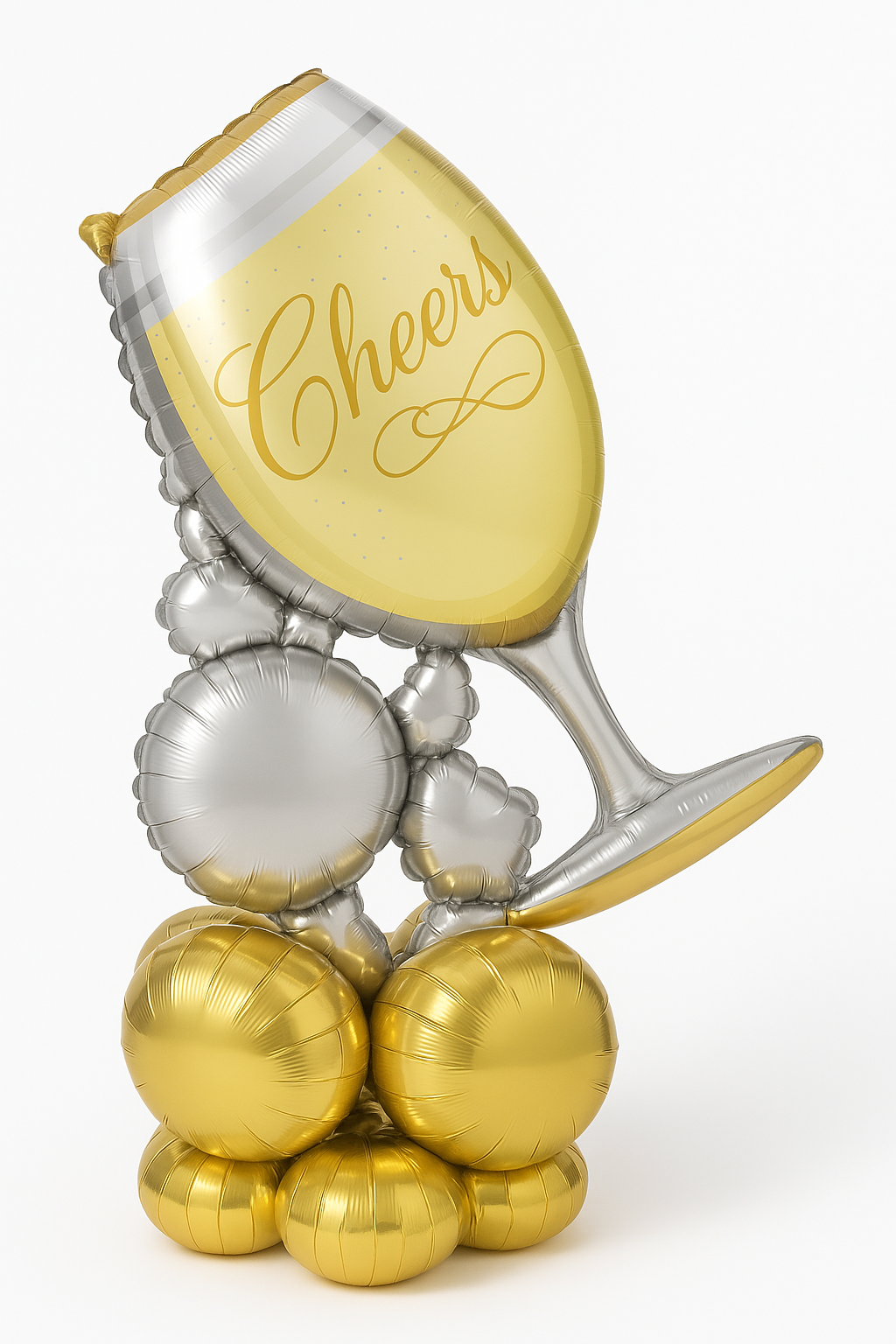 Cheers Wine Glass AirLoonz Balloon