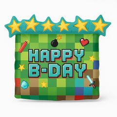 Pixel Party SuperShape Foil Balloon