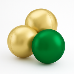 Metallic Geometric Foil Balloon Set