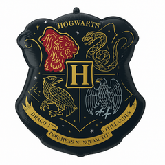 Harry Potter Hogwarts Crest Foil Super Shape Balloon