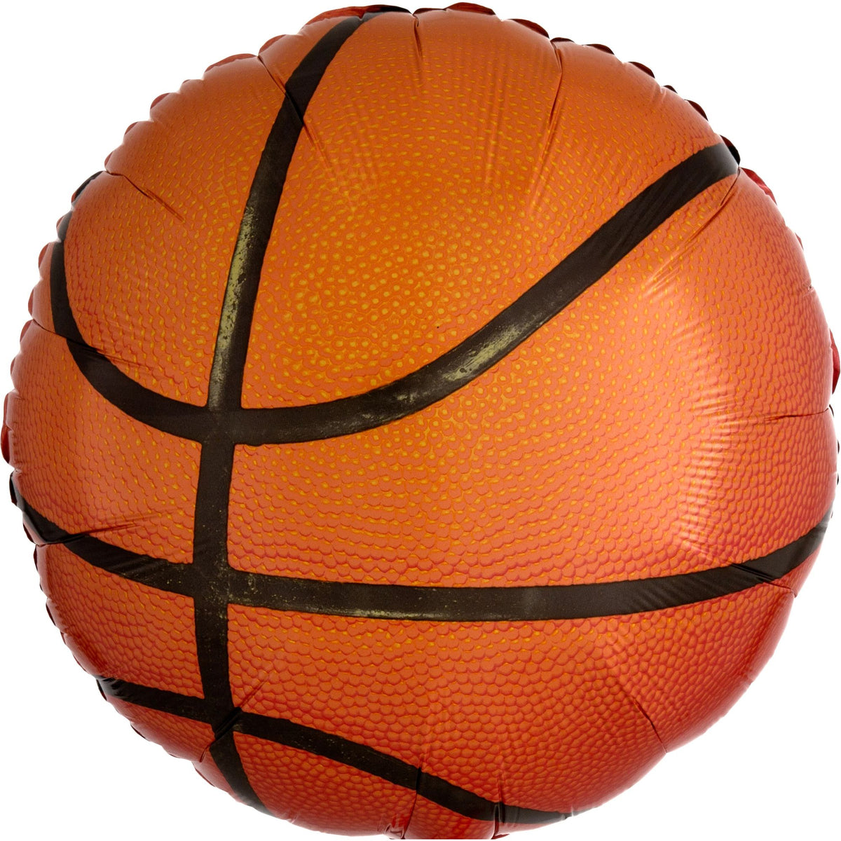 17-Inch Foil Basketball Mylar Balloon