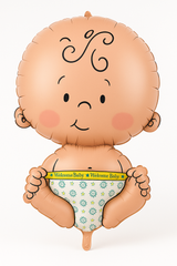 Welcome Baby Super Shape Foil Balloon - 26 Inches