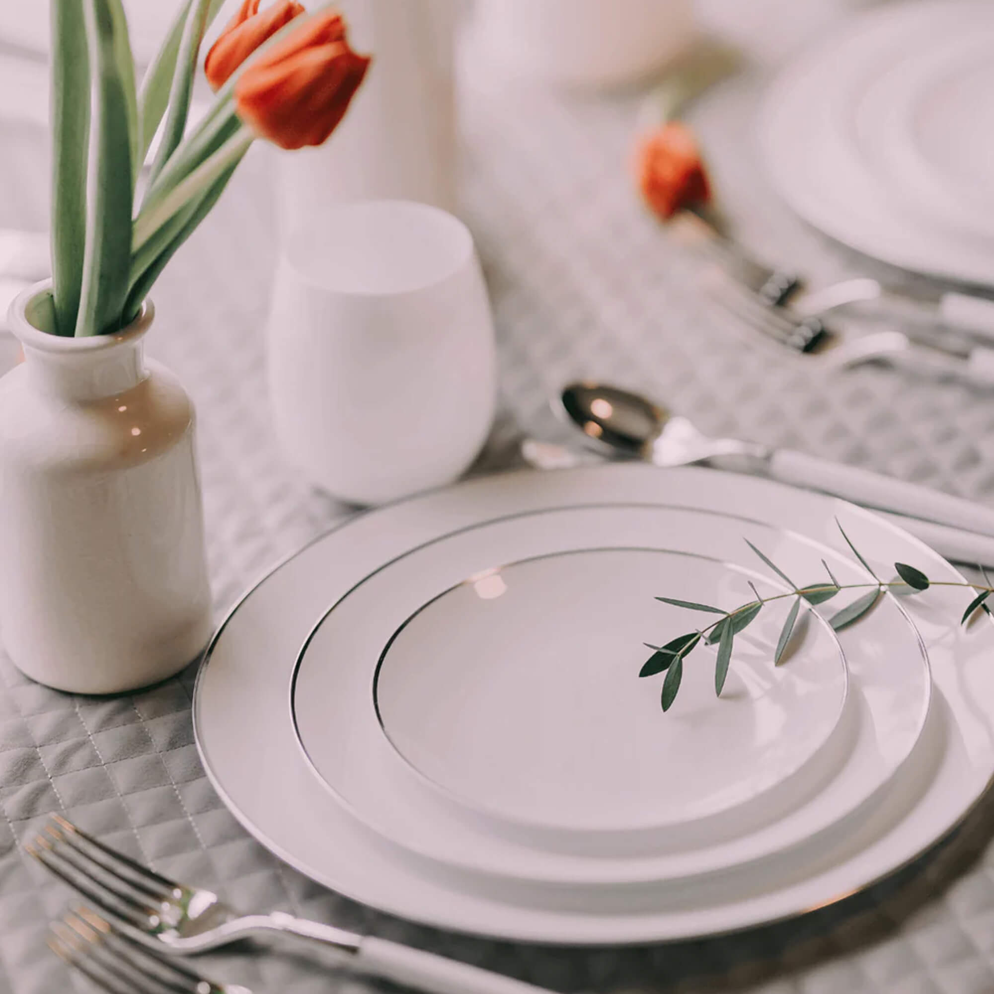 16 Oz. White Stemless Wine Glasses | 6 Count