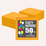 Yellow Luncheon Napkins - 6.75 In. X 6.75 In. | 50 Count