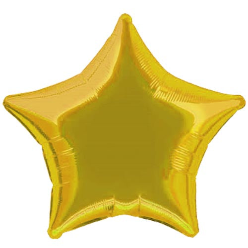 Gold Star Balloon