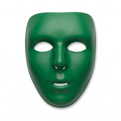 Festive Green Full Face Mask for Team Spirit & Costume Events
