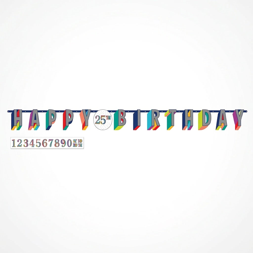 Here's to Your Birthday Customizable Banner Kit