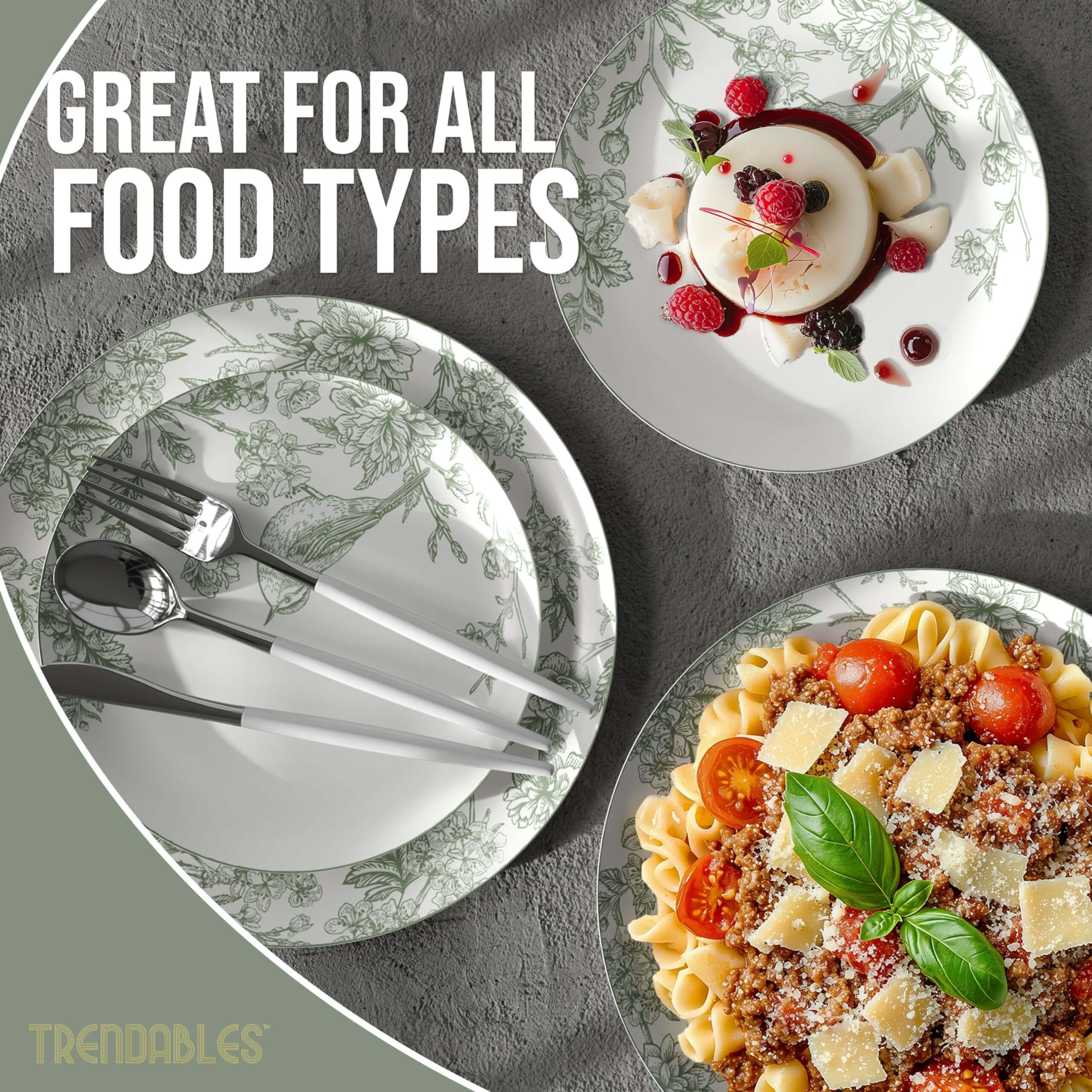 20/20 Earthtrends Yaffa Design Paper Plates