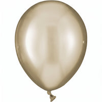 Luxaire Satin Gold 5" Premium Latex Balloons - Pack of 50