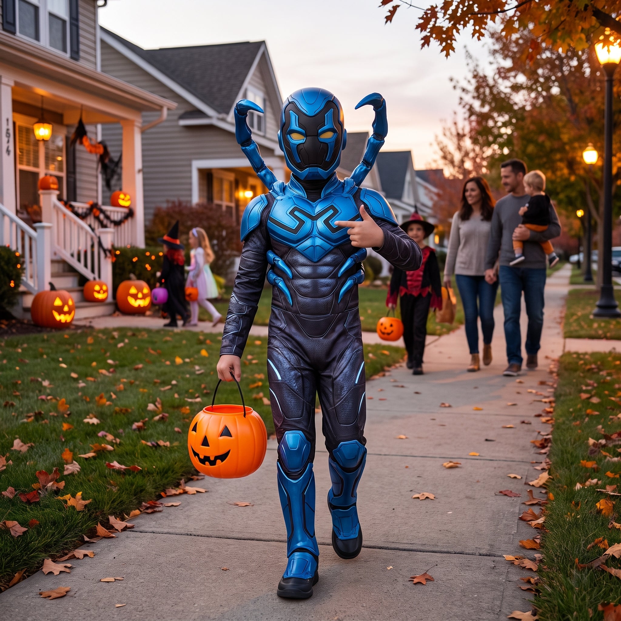Boys' Blue Beetle Halloween Costume