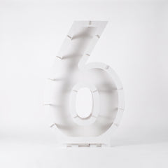 Number 6 Balloon Display Stand Kit