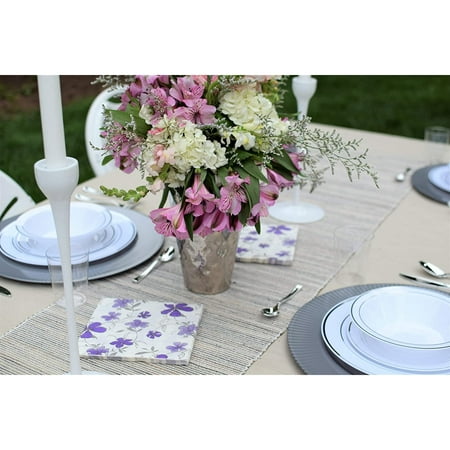 Wedding Kit Service For 40 Silver Line