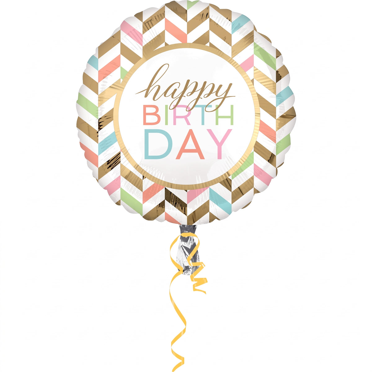 Pastel Celebration Foil Super Shape Balloon