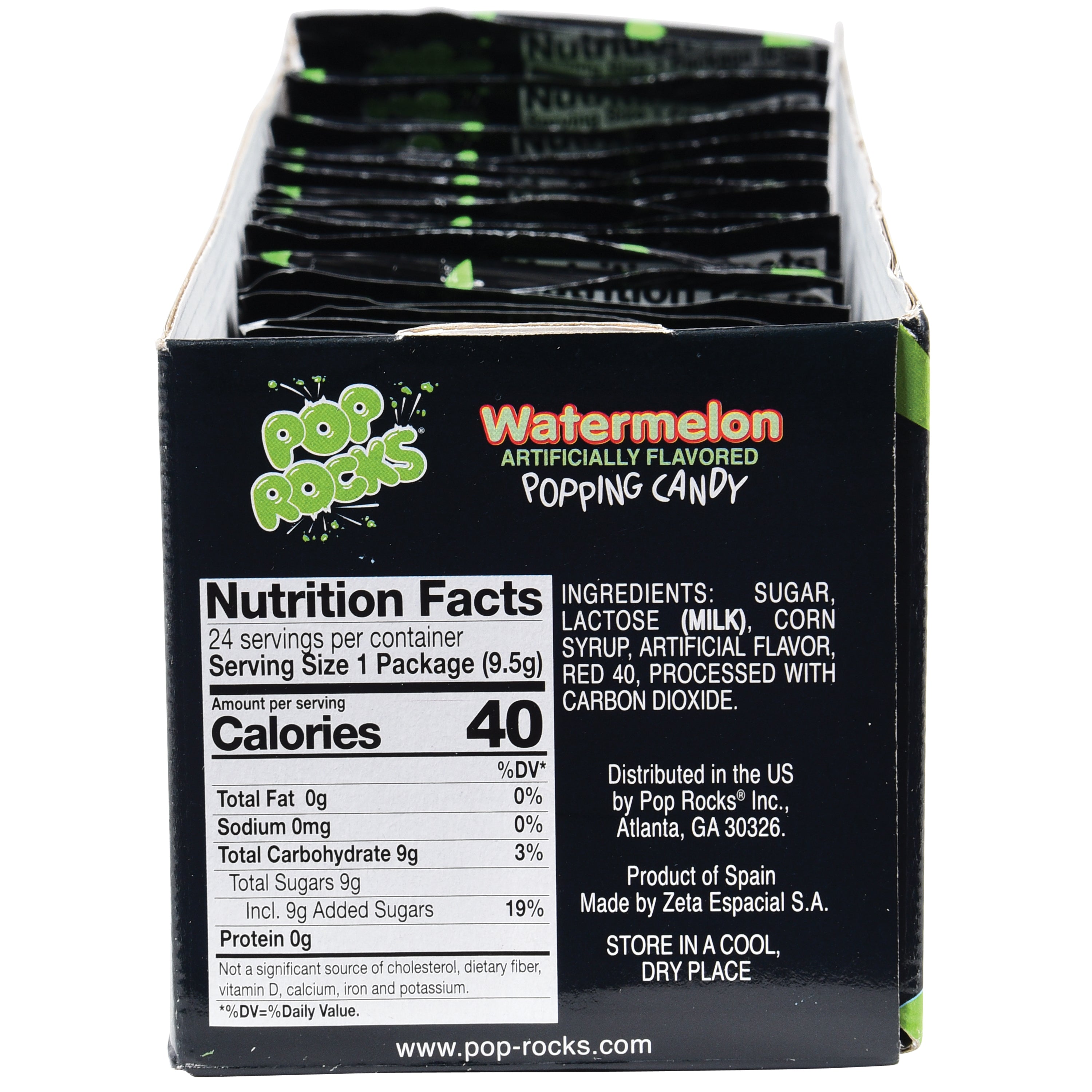 Pop Rocks Watermelon/24 Per Disp - 24 Count