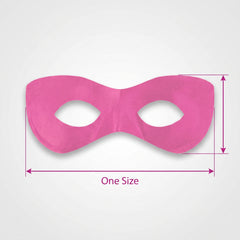 Bright Pink Superhero Domino Mask