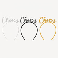 New Year's Eve Cheers Headband Set - 6 Pack