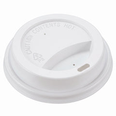Big Party Pack Coffee Cup Lids for 12 oz Cups, White, 40-Pack
