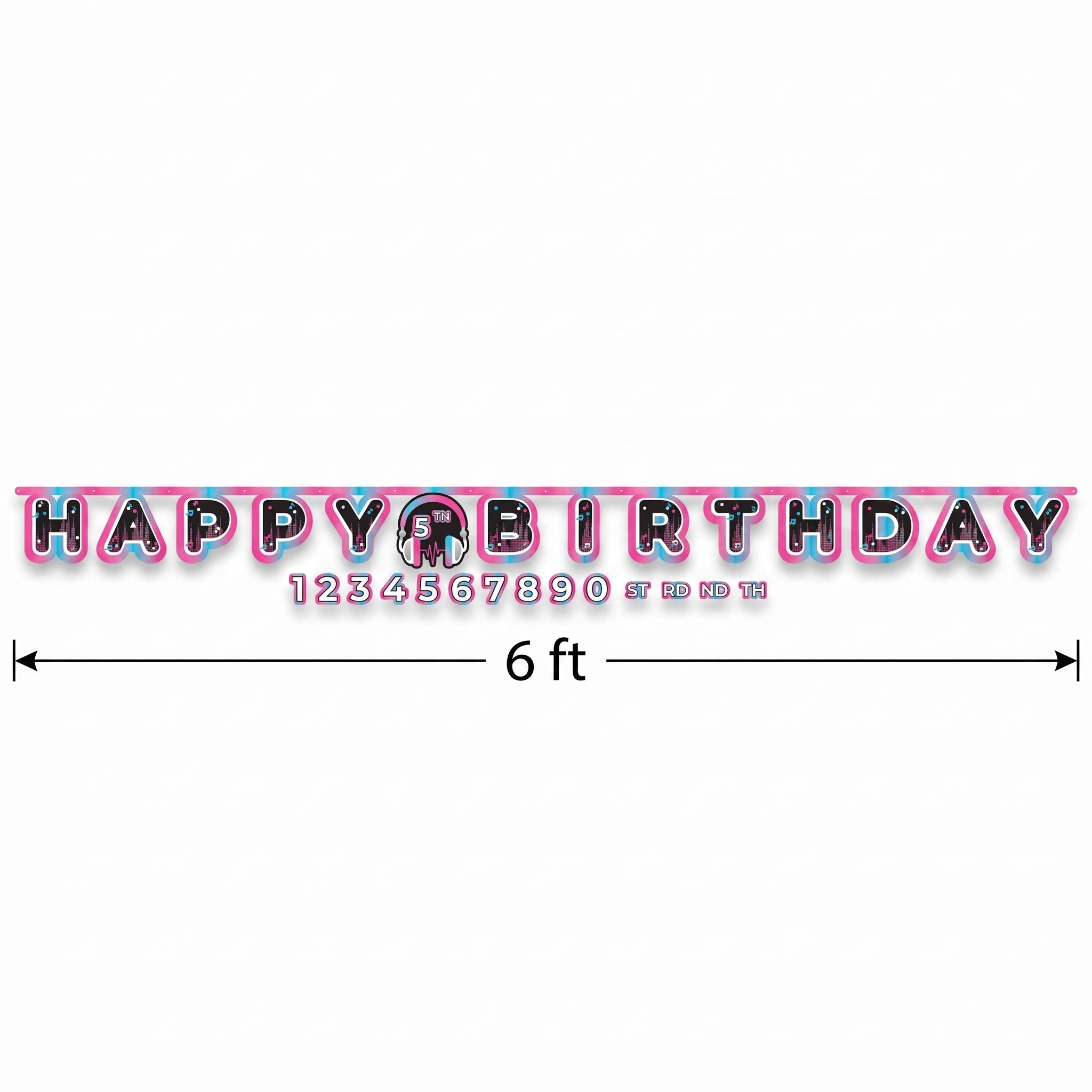 Internet Famous Jumbo Add-An-Age Birthday Banner