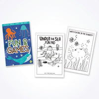 Under the Sea Fun Pads - 8-Pack Stationery Favors for Kids