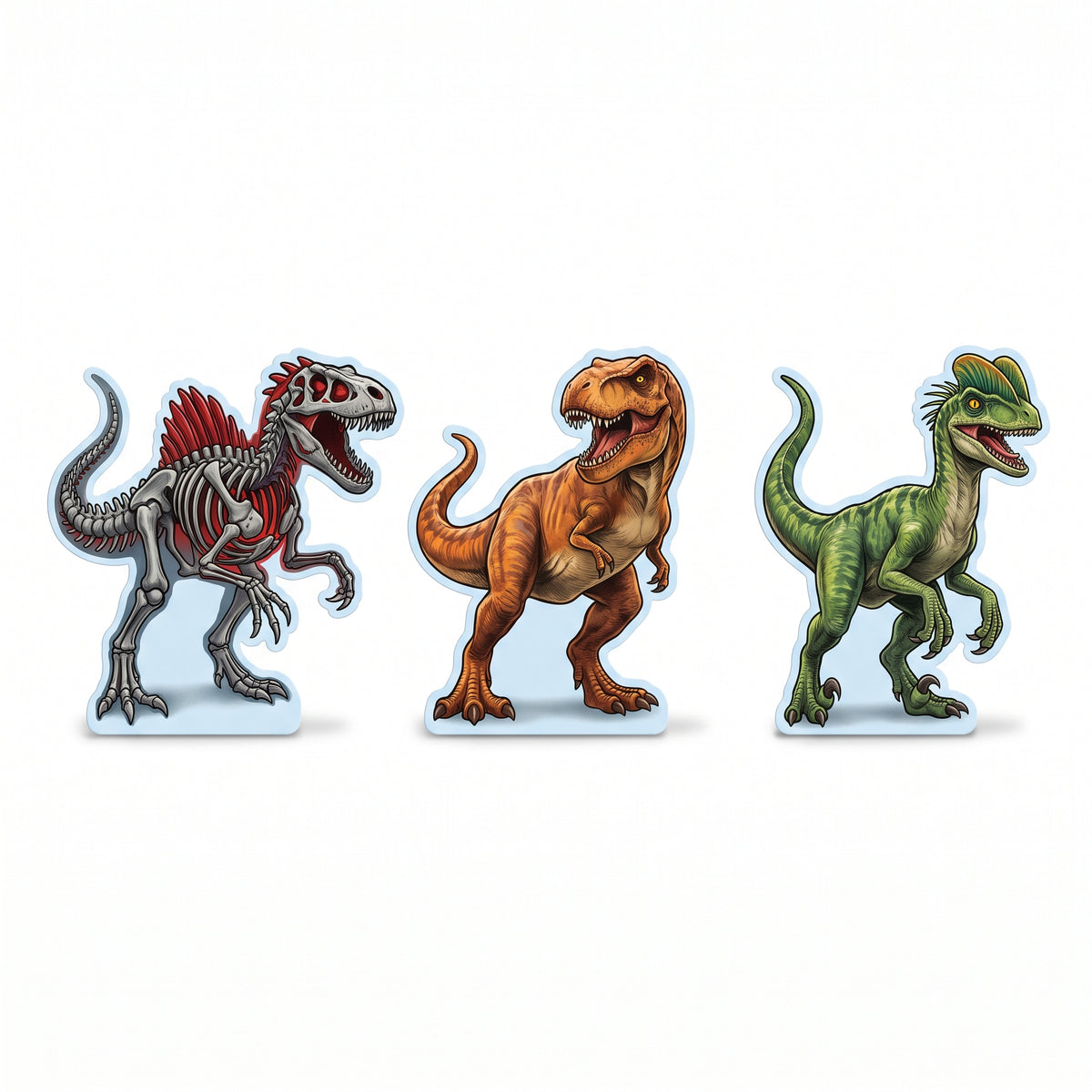 Jurassic World Dinosaur Finger Puppets Party Favors, 12-Pack