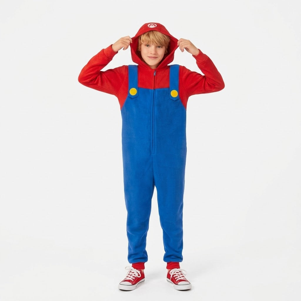Super Mario Halloween Onesie Costume - Child (10-12)