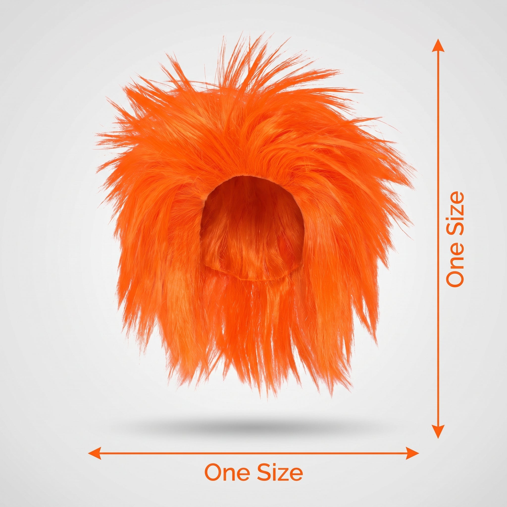Crazy Orange Team Spirit Wig