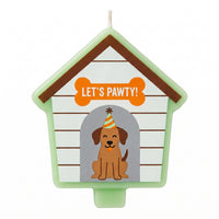 Let's Pawty Birthday Candle for Kids