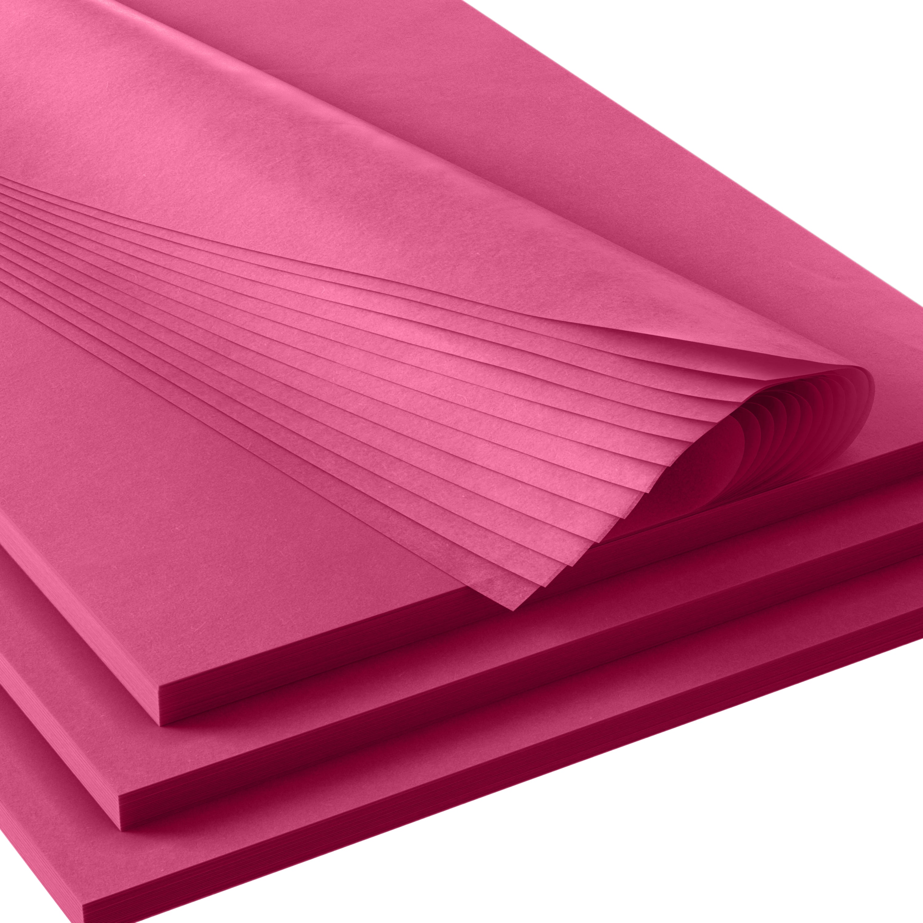 Hot Pink Tissue Paper 15 In. x 20 In. | 120 Sheets