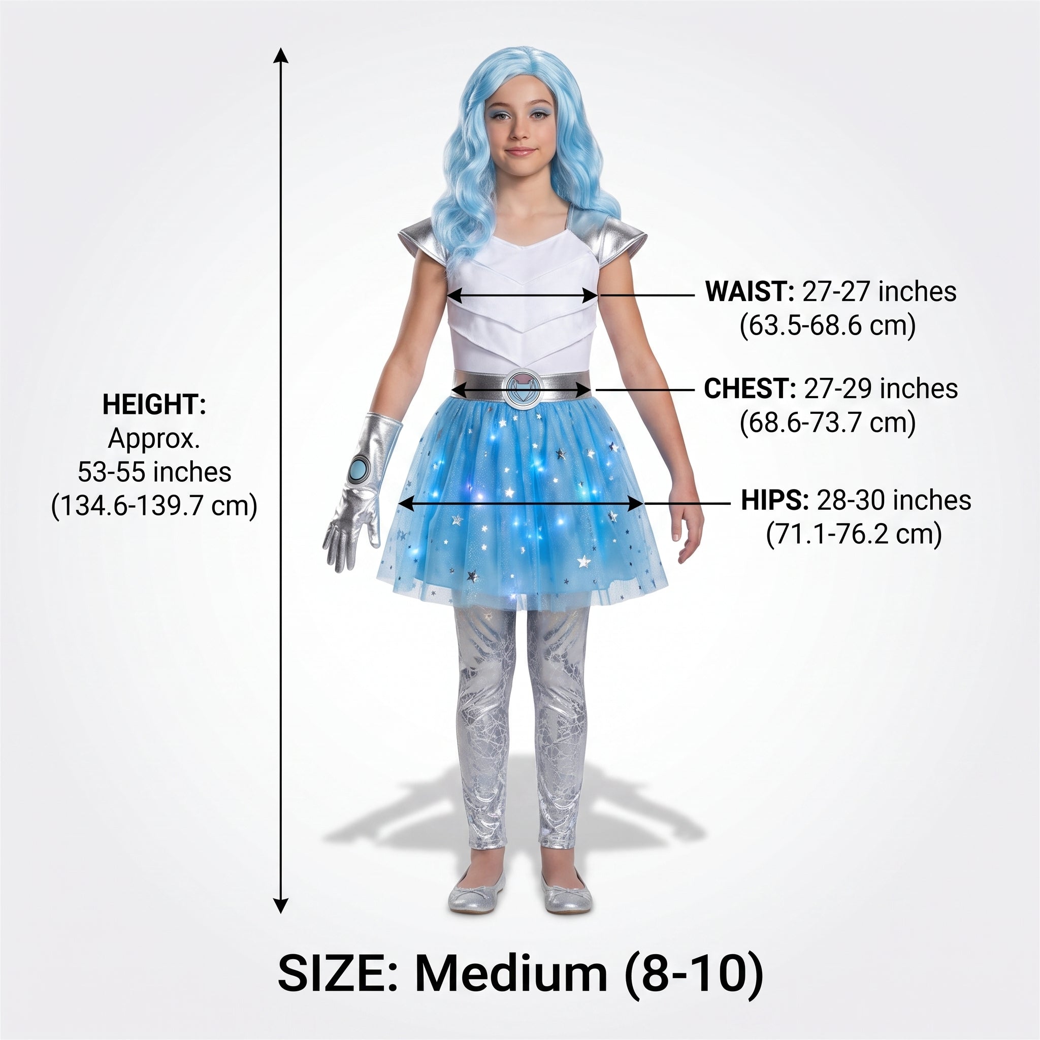 Disney Zombies 3 Addison Alien Halloween Costume for Girls