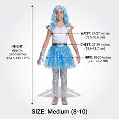 Disney Zombies 3 Addison Alien Halloween Costume for Girls