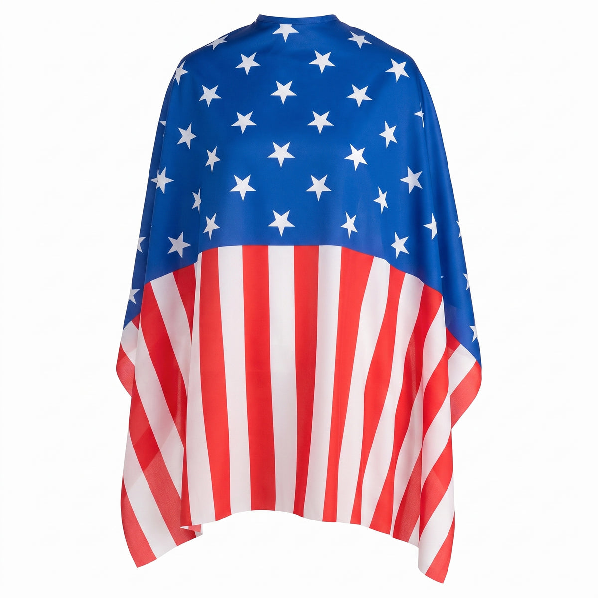 Patriotic Red, White & Blue Team Spirit Cape