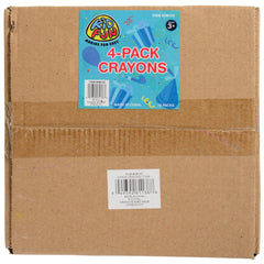 4 Pack Crayons/72-Bx - 72 Count