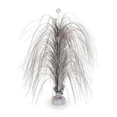 Silver Metallic Spray Centerpiece - 28 In.