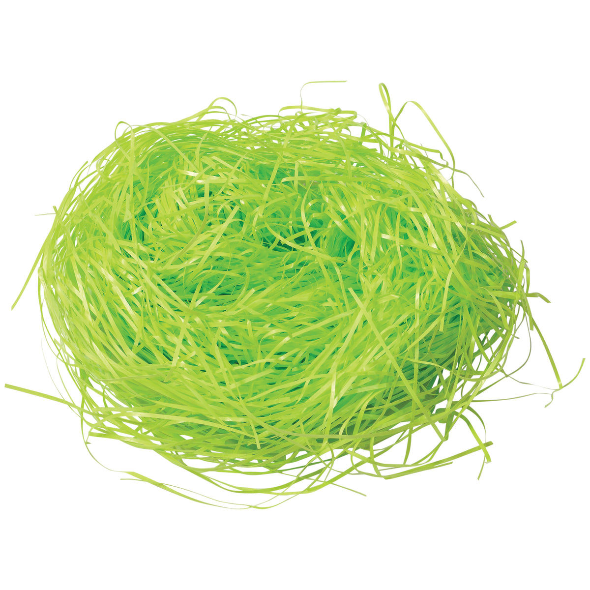 Green Easter Grass - 12 Count