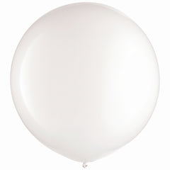 24" Bulk White Latex Balloons