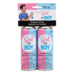 Girl Gender Reveal Streamer String - 2 Pack