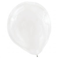 Pearl White Latex Balloons - 12 In. | 15 Count