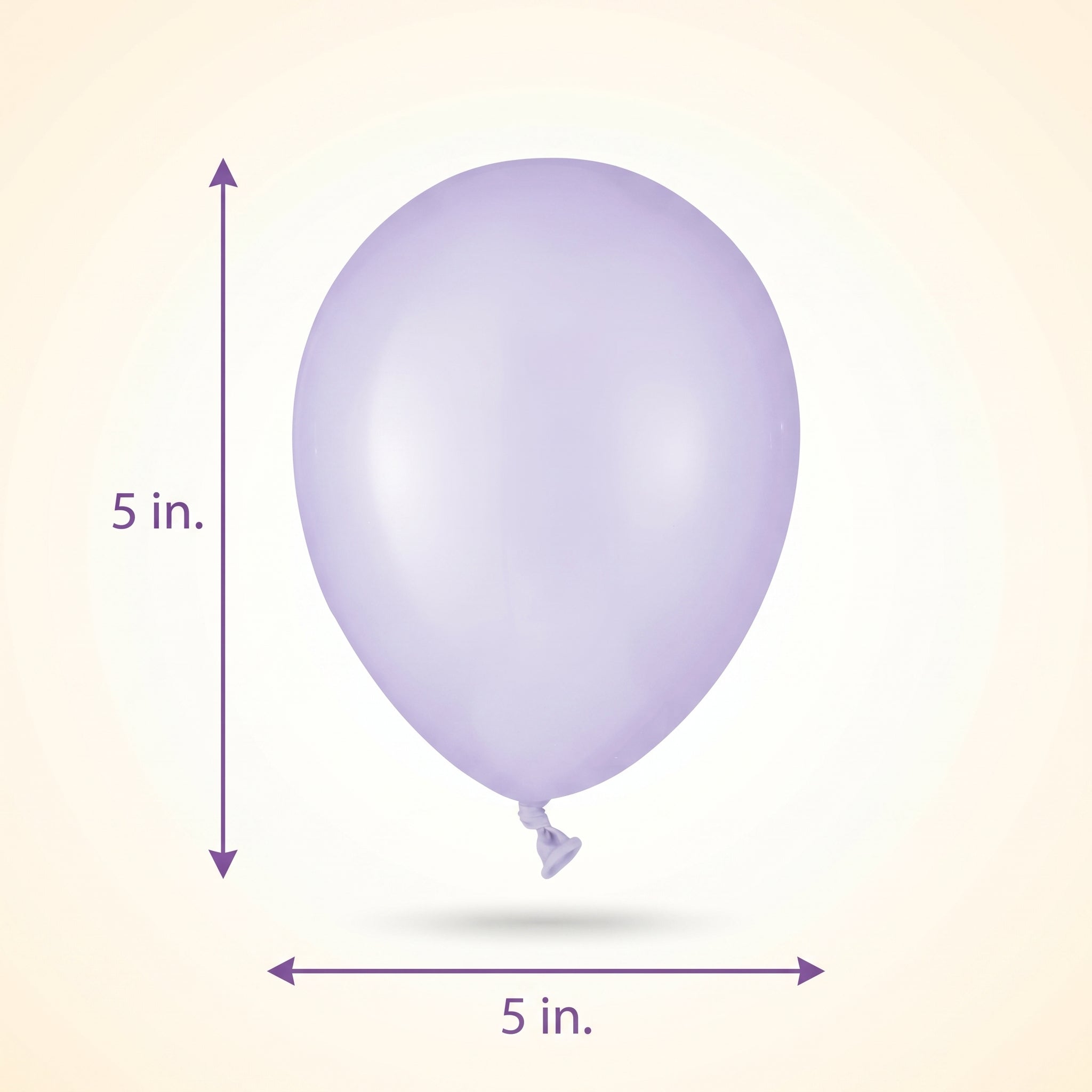 Galactic Lilac 5" Latex Balloons - 50 Count