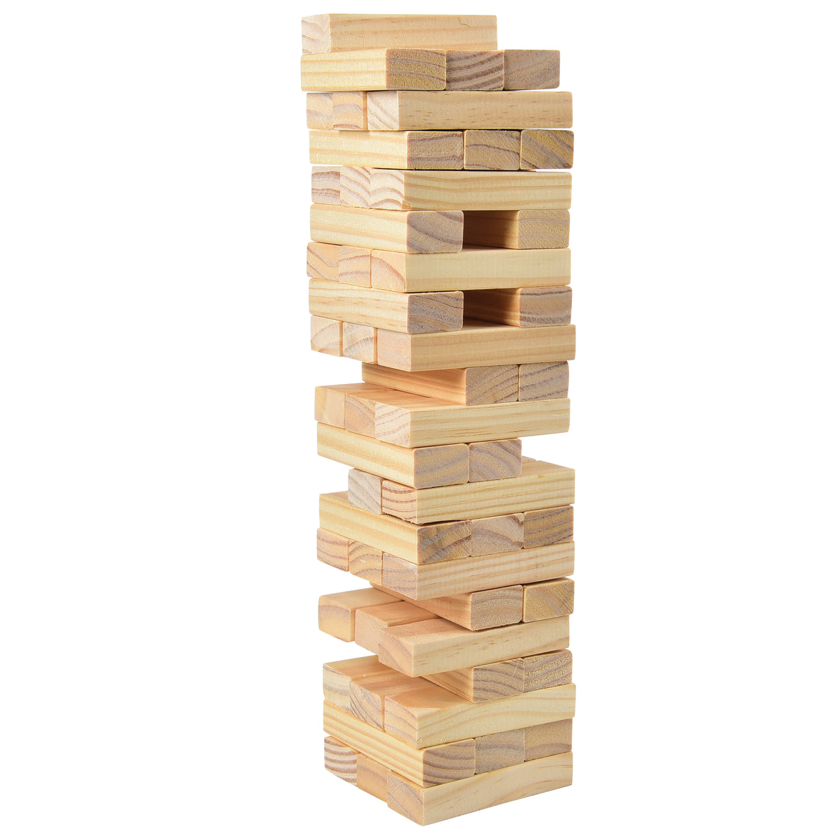 Wooden Tower Game/10.5 In - 1 Count