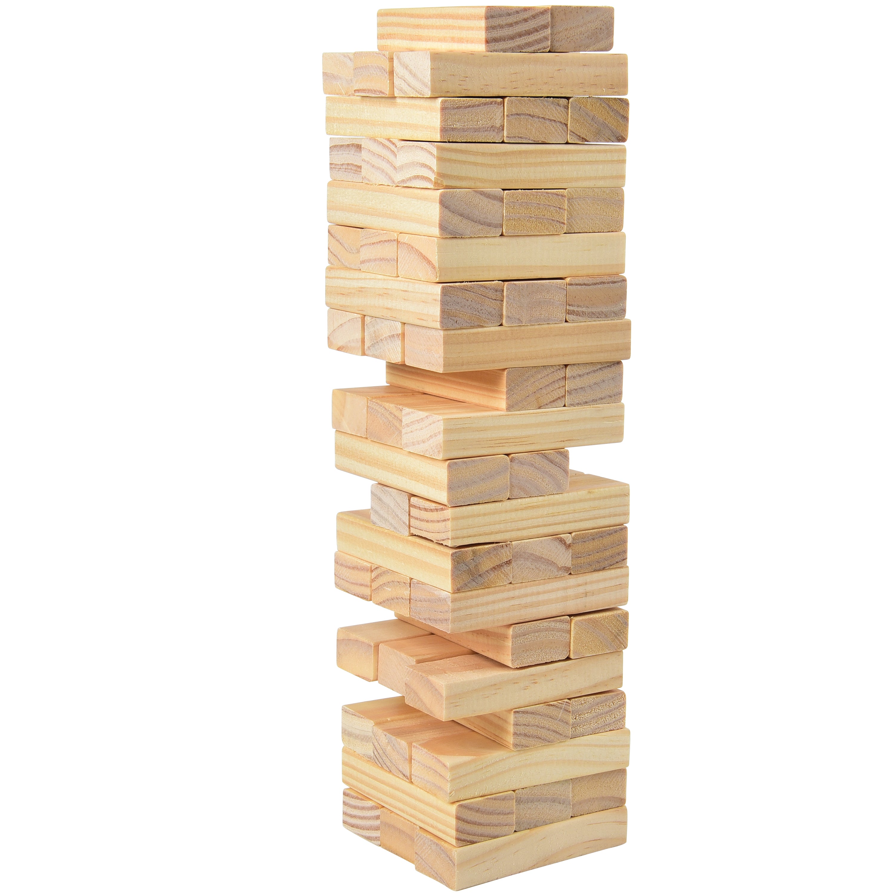 Wooden Tower Game/10.5 In - 1 Count