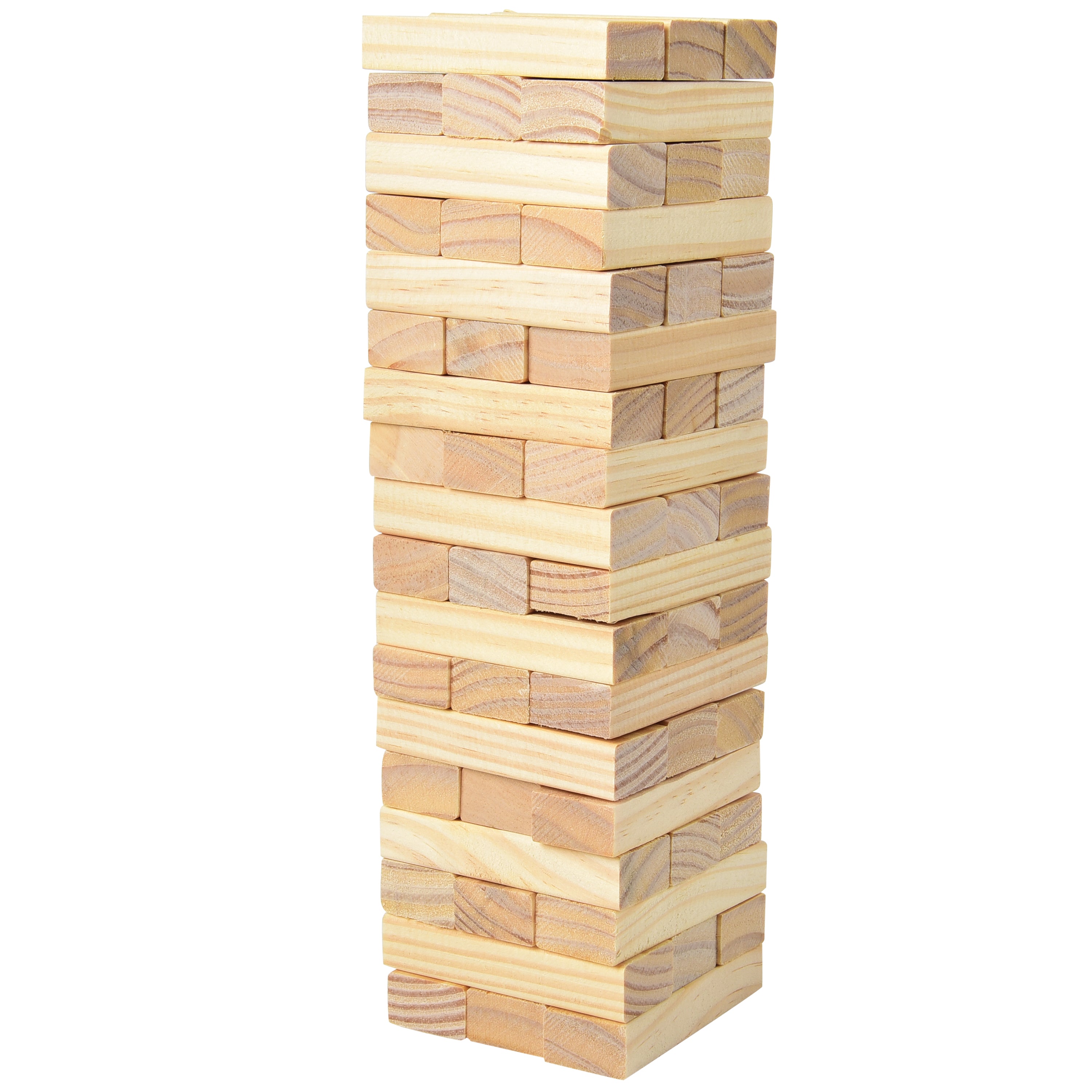 Wooden Tower Game/10.5 In - 1 Count