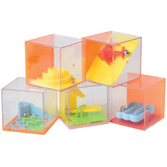Transparent Puzzle Cube - 24 Count