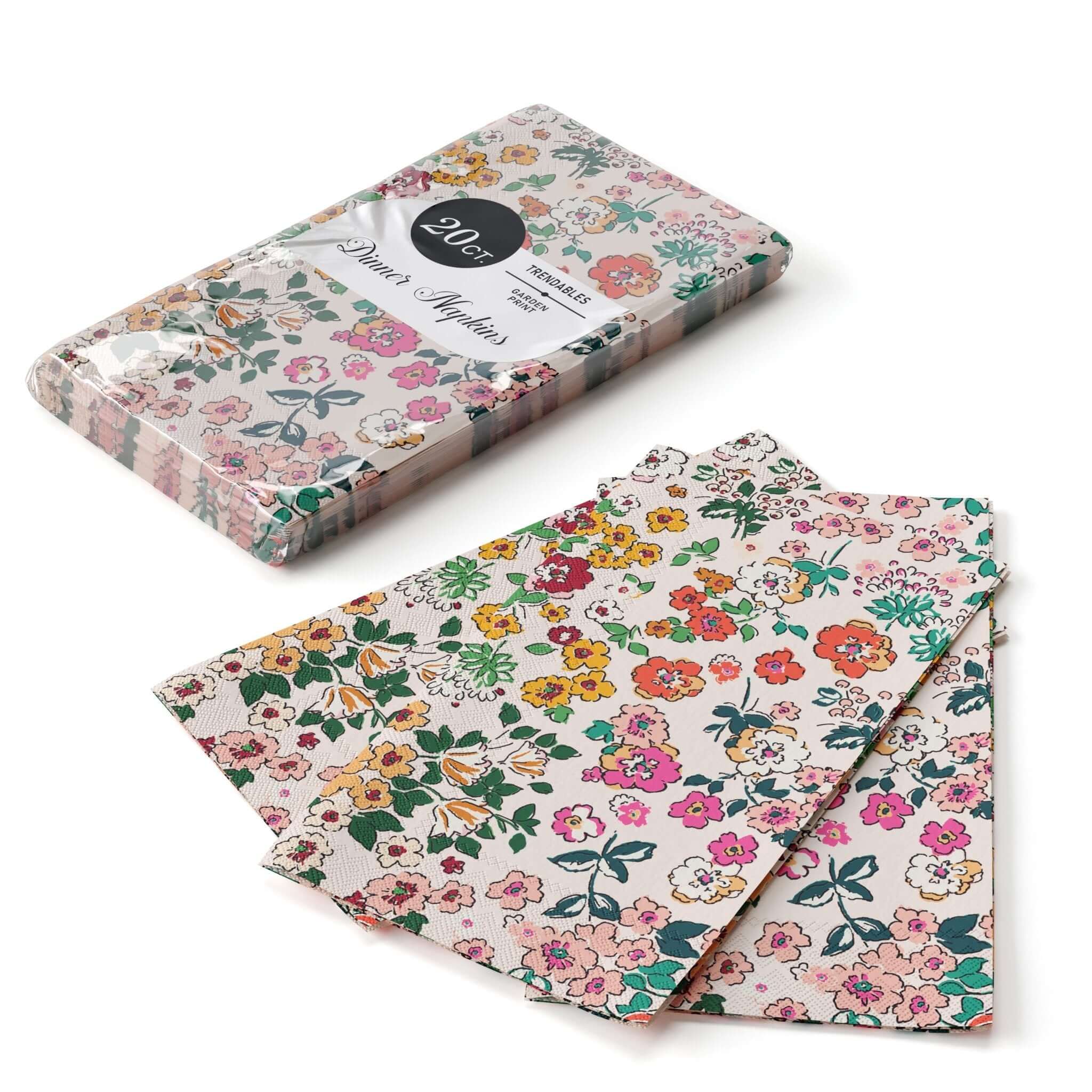 Garden Print Luncheon Napkins - 7.9 In. X 4.3 In. | 720 Count