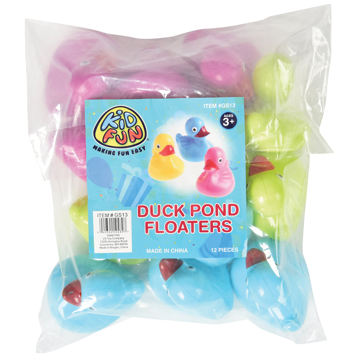 Duck Pond Floaters/Asst - 12 Count