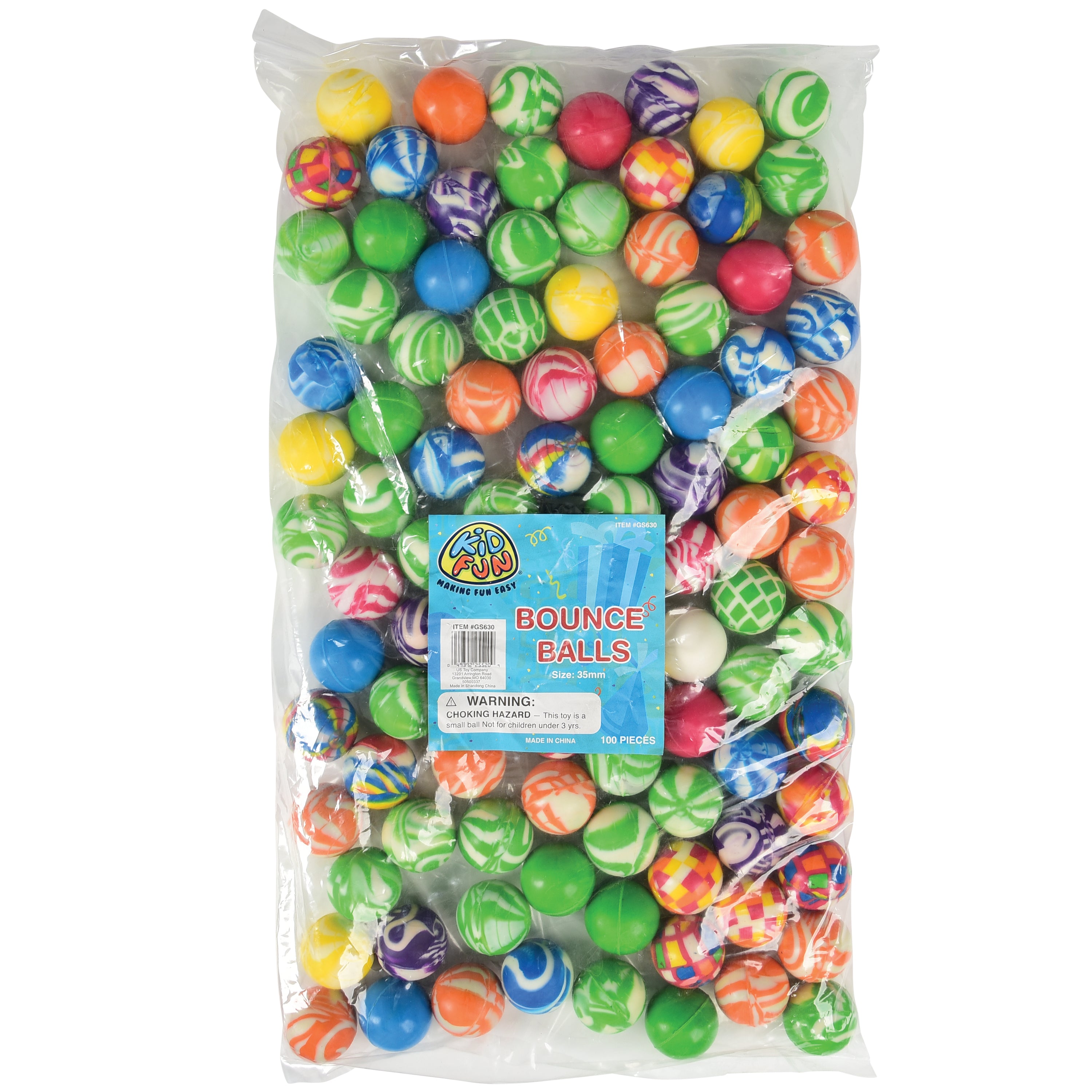 35Mm Ball Asst/100 Per Pkg - 100 Count