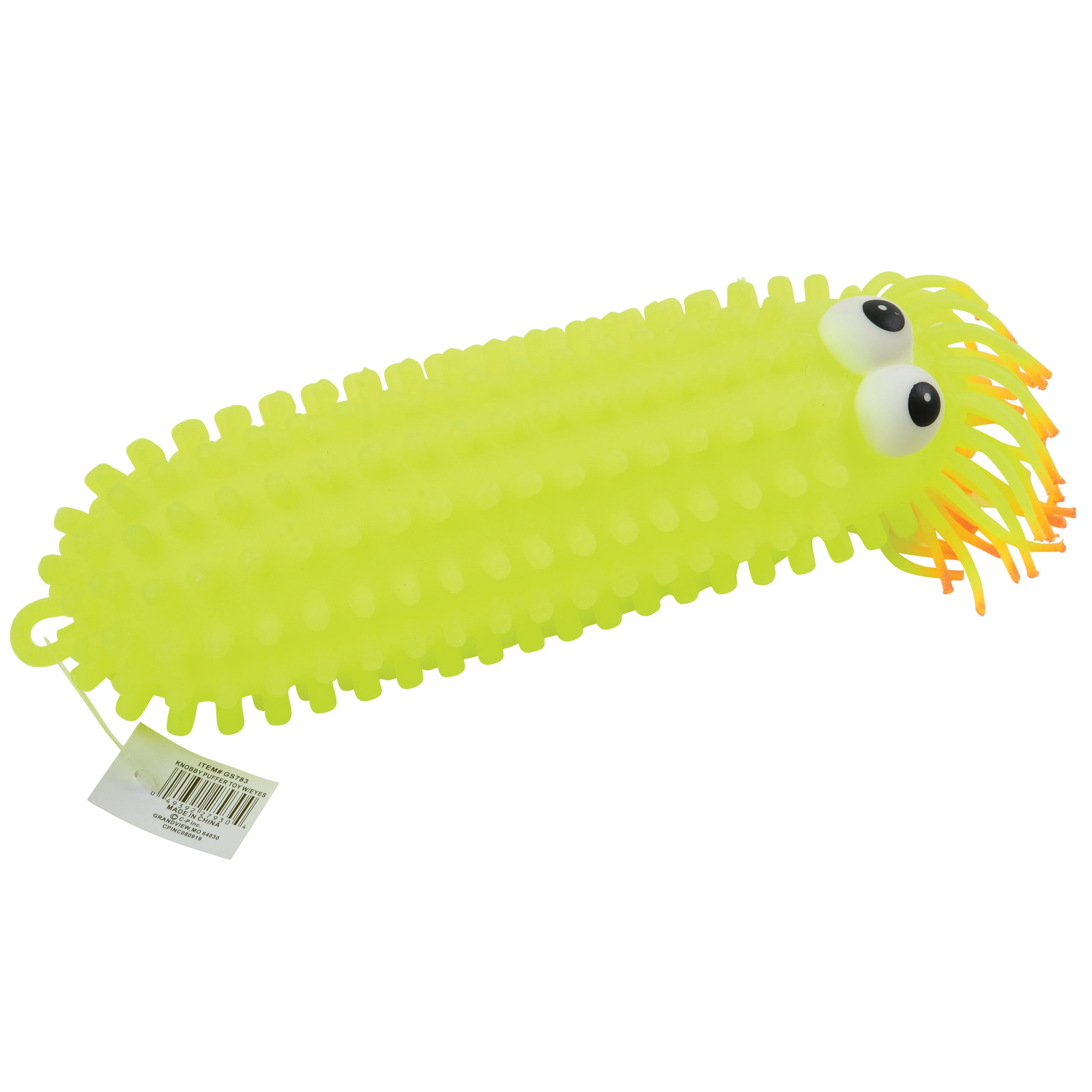 Knobby Puffer Toy W/Eyes - 1 Count