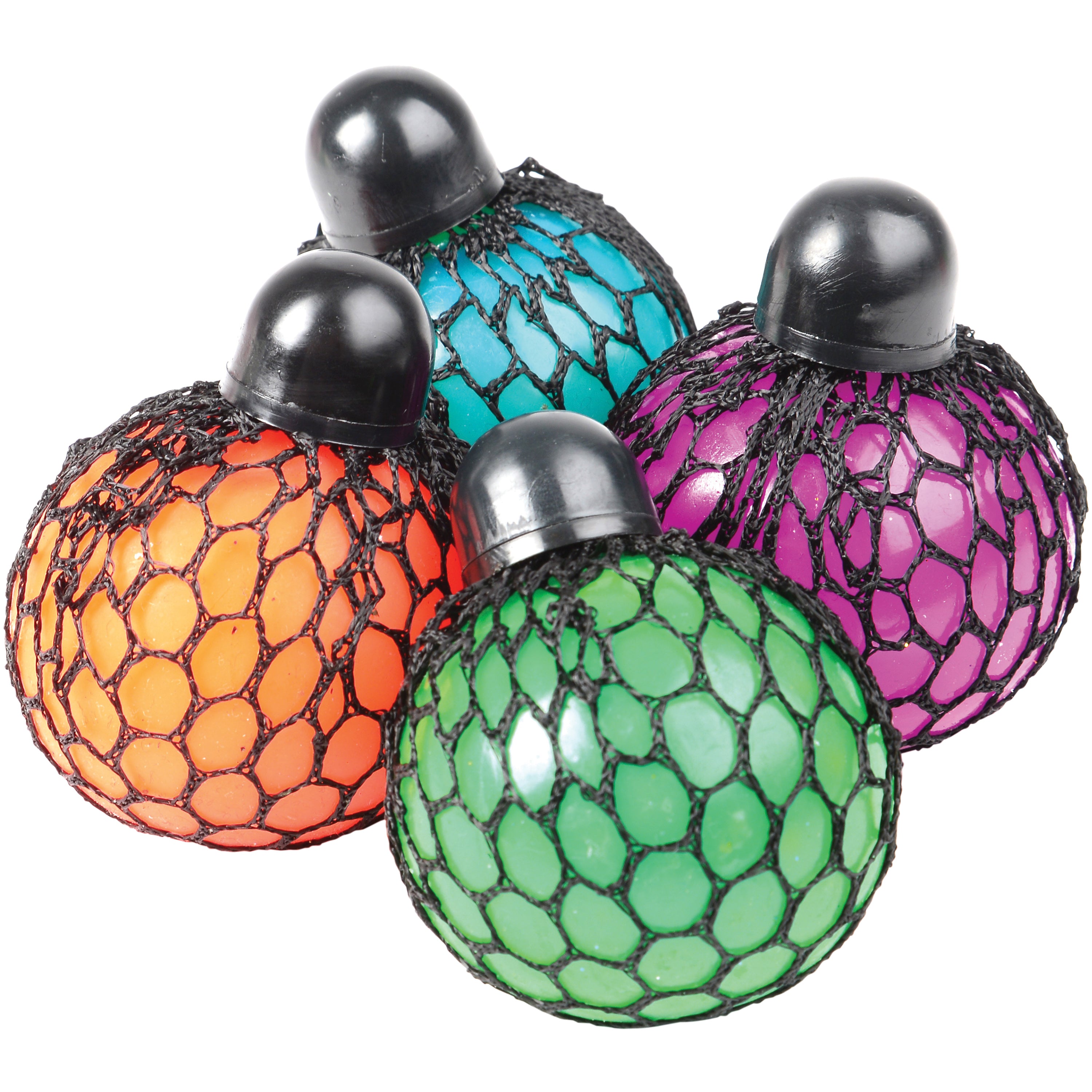 Color Changing Mesh Stress Ball - 12 Count