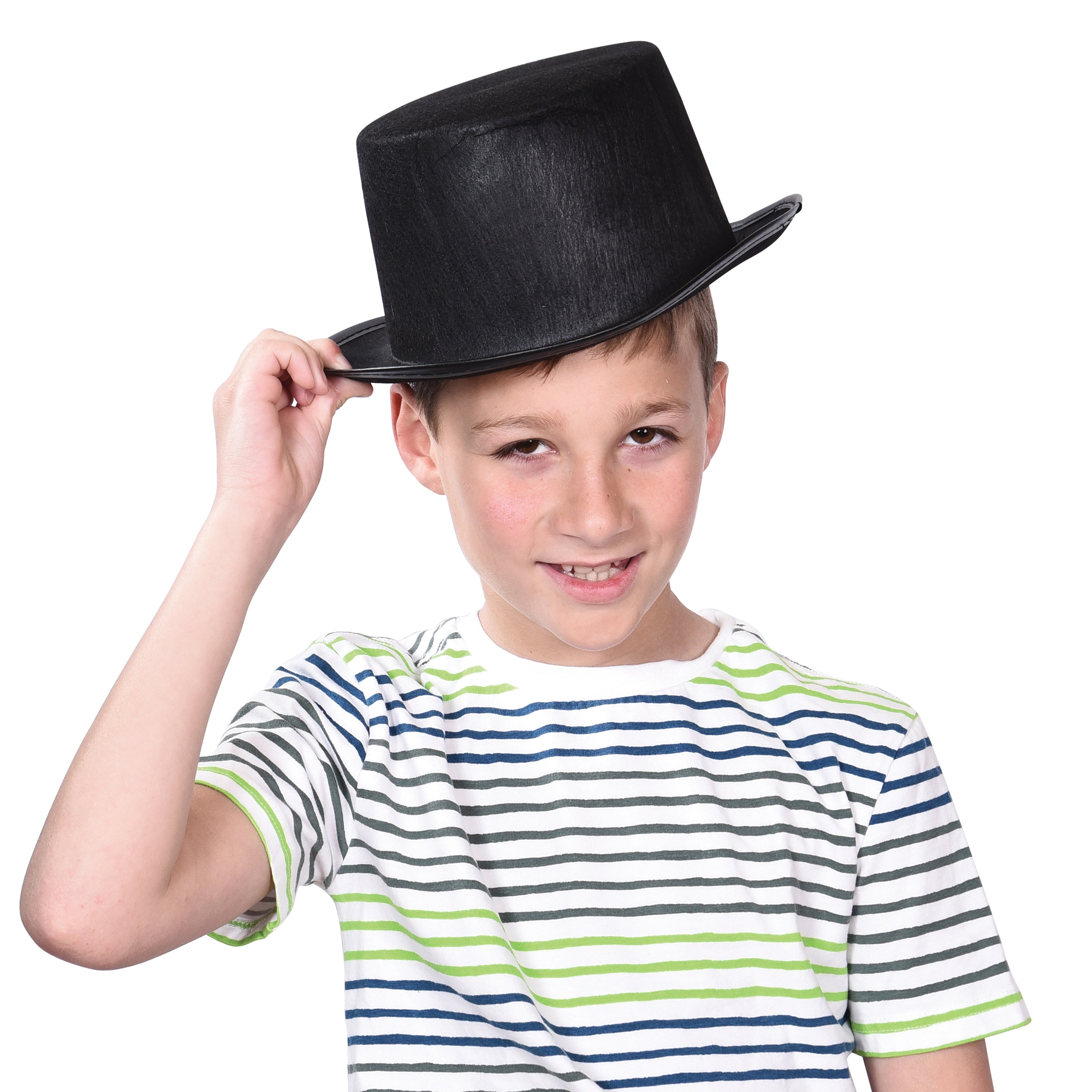 Black Top Hats - 12 Count