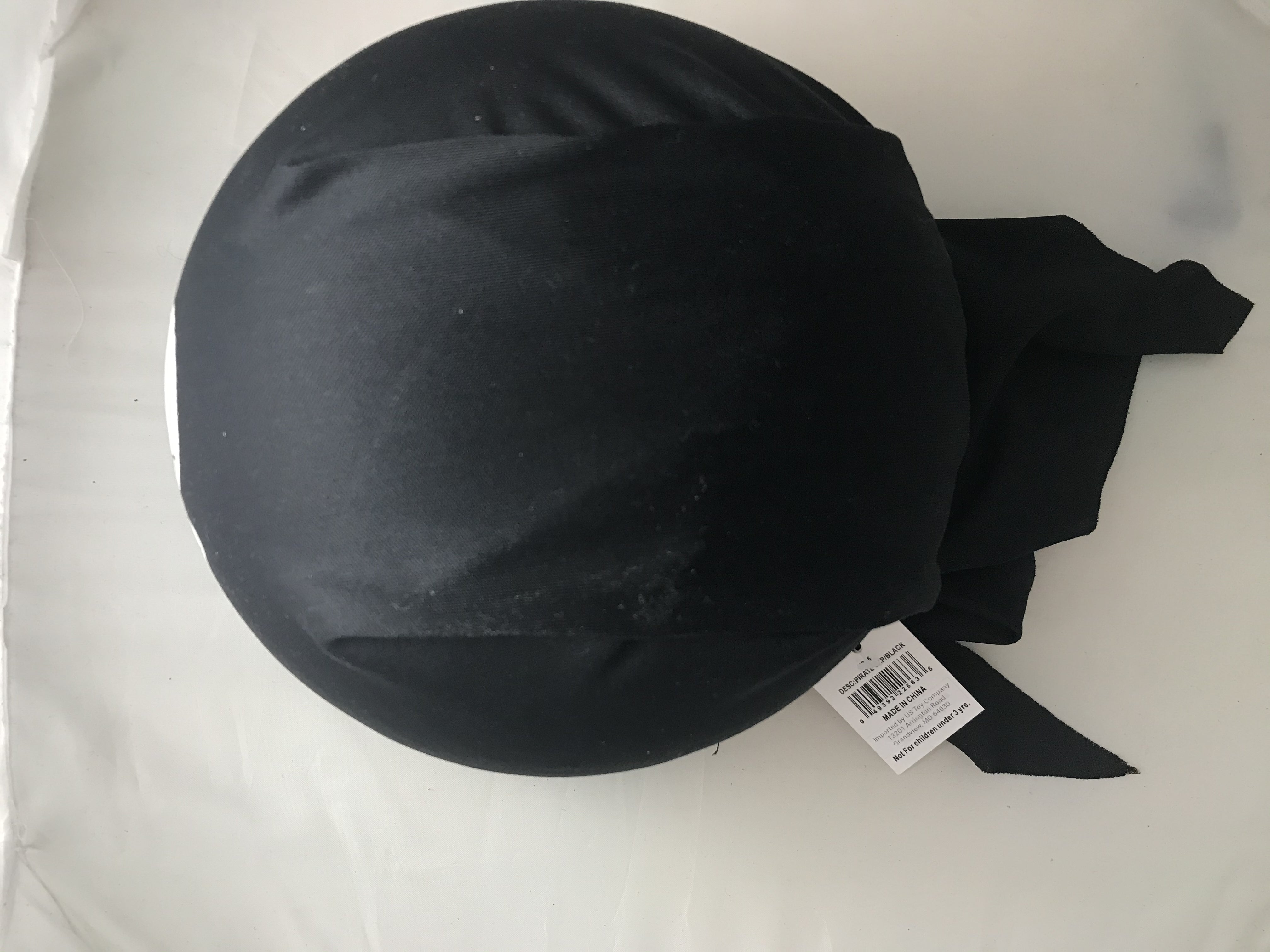 Pirate Cap/Black - 1 Count