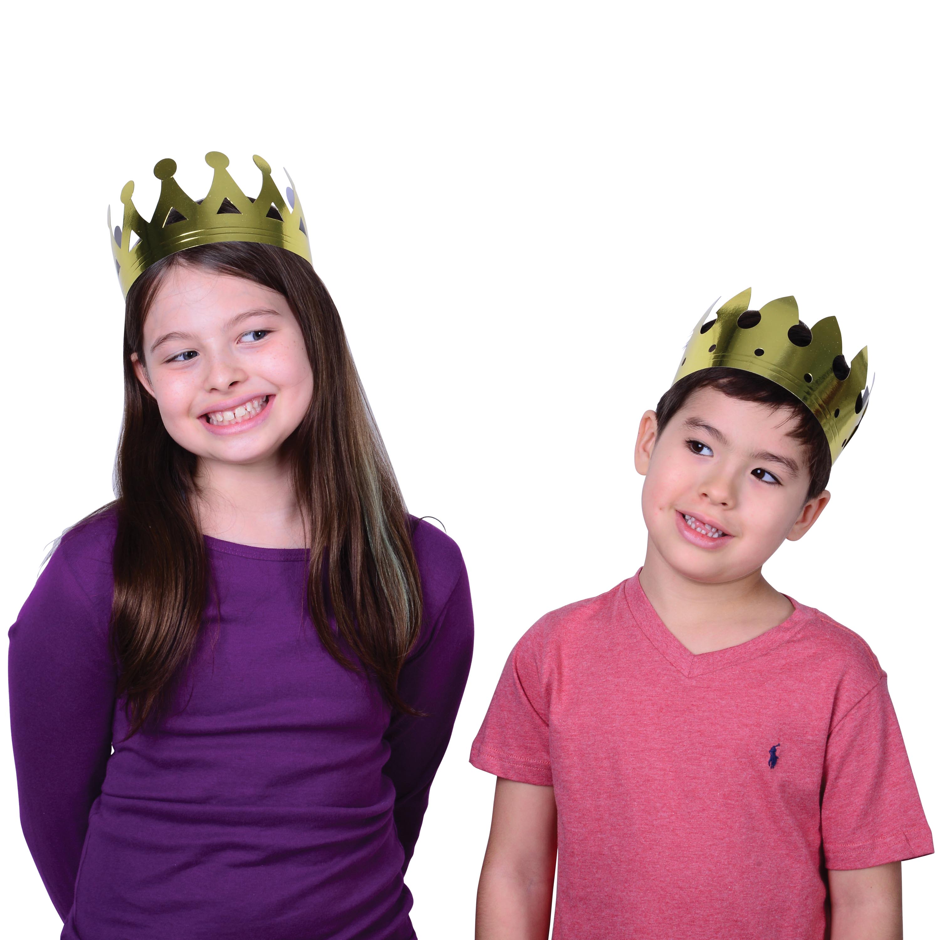 Foil Crowns - 12 Count